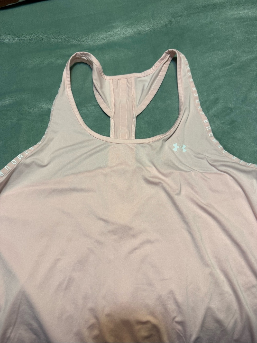 Under Armour Light Pink Racerback Tank Top